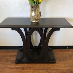 Espresso Consoler Table 