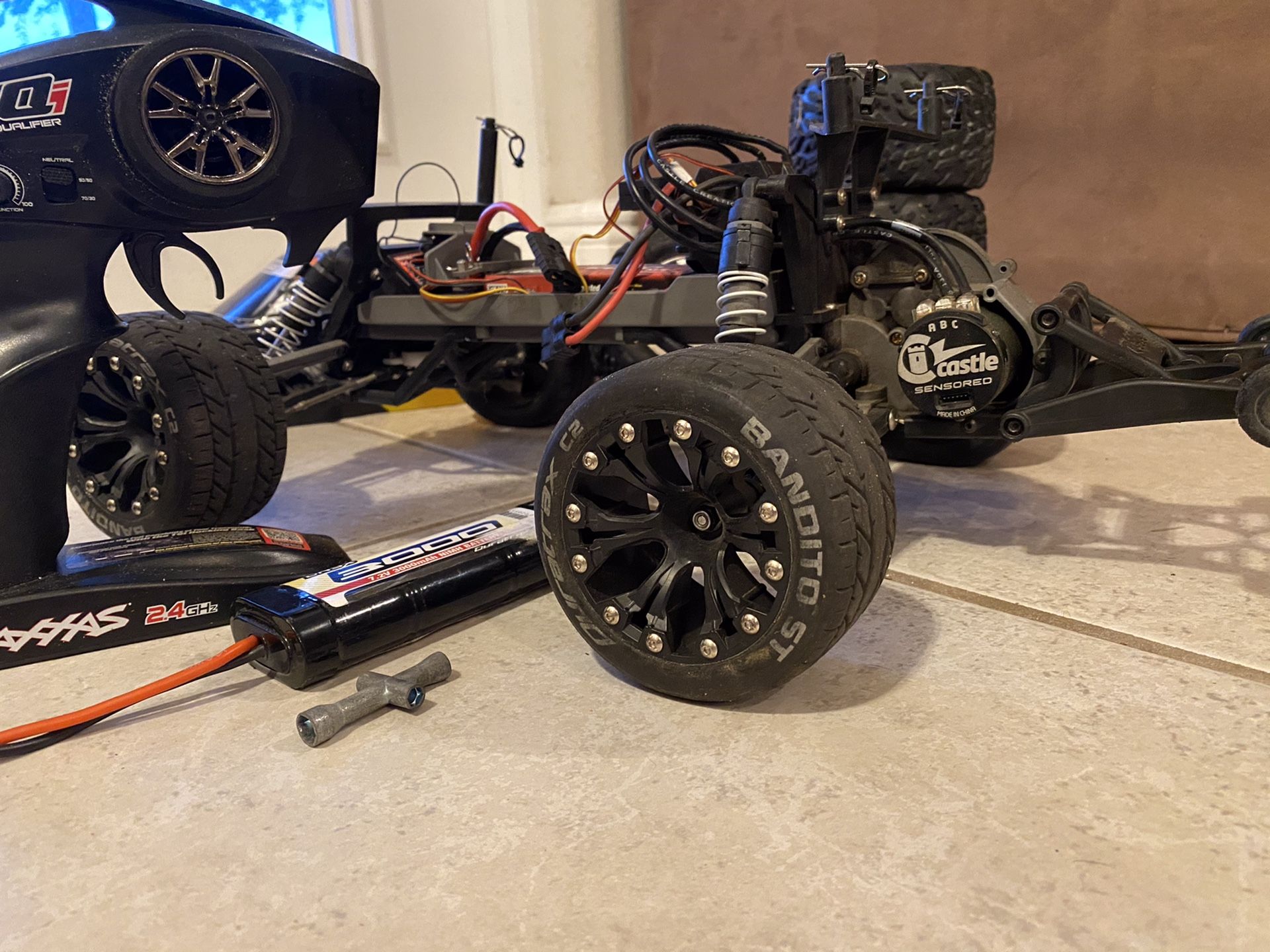 Modified traxxas stampede rc car