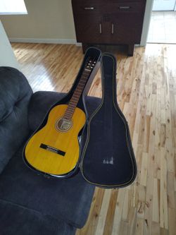 GUITAR AND CASE