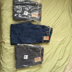 501 Jeans Size 32 X 34 Straight Leg
