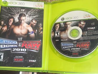 WWE SmackDown vs Raw 2010 Xbox 360 With Case  $25 OBO