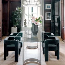 Glass Dining table