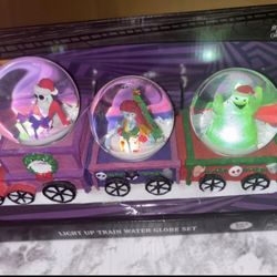 Nightmare before Christmas three globe train