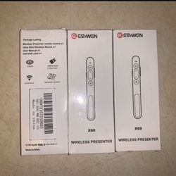 Esywen X60 wireless presenter (Bundle Buy)