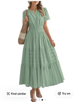 Womens Medium Boho Style Dress