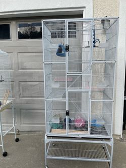 Beautiful bird cage!