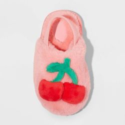 Girls Cherry Slippers M(7/8)
