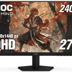 AOC Gaming Q27G41ZE 27 inch QHD IPS Gaming Monitor