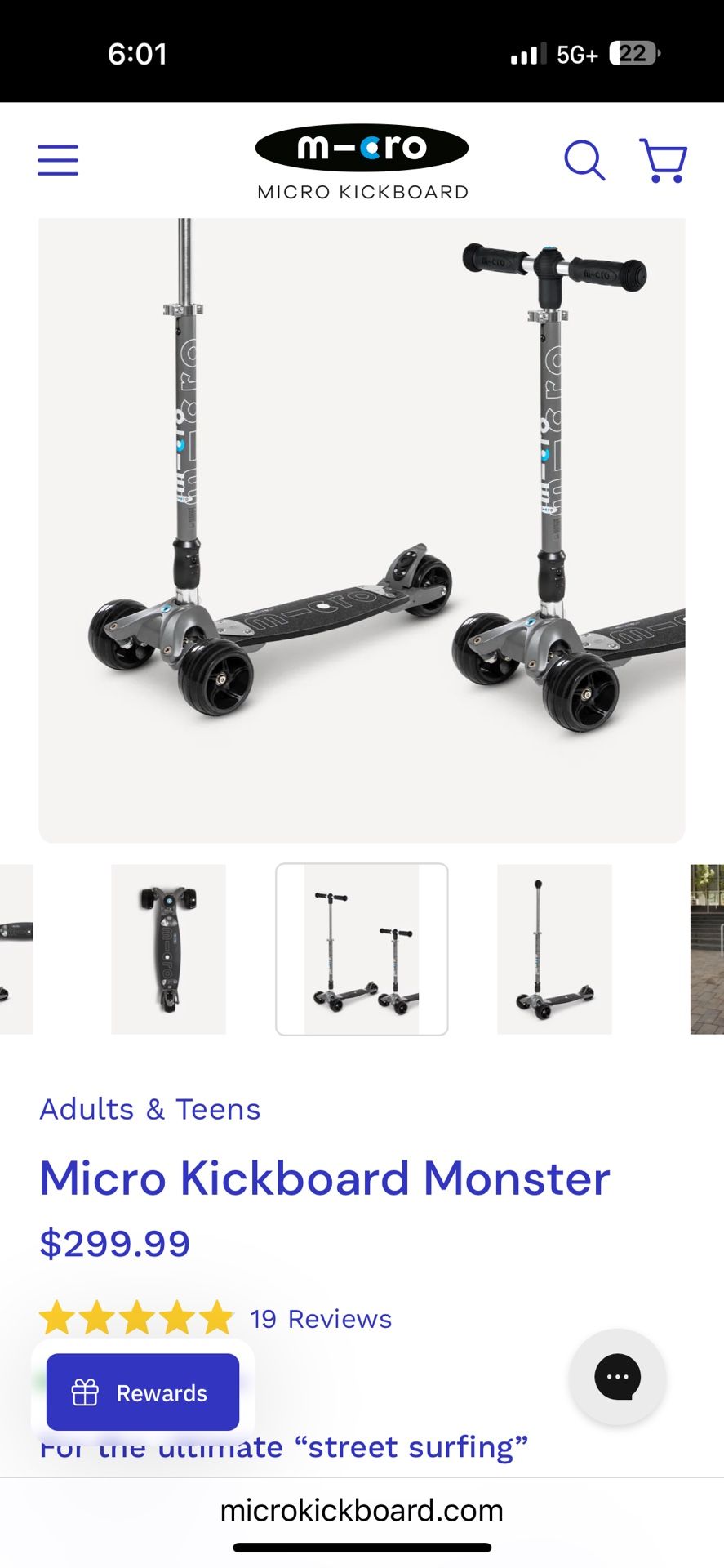 Micro Kick board Adult Scooter