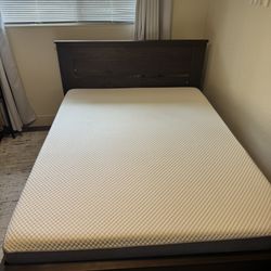 Queen Bed With Mattress