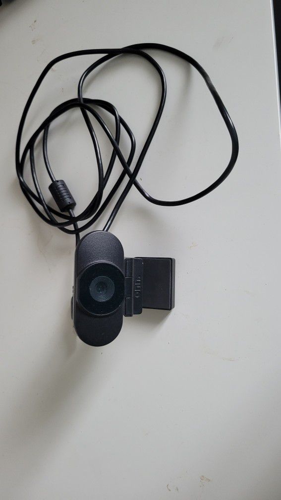 Black Webcam + Microphone