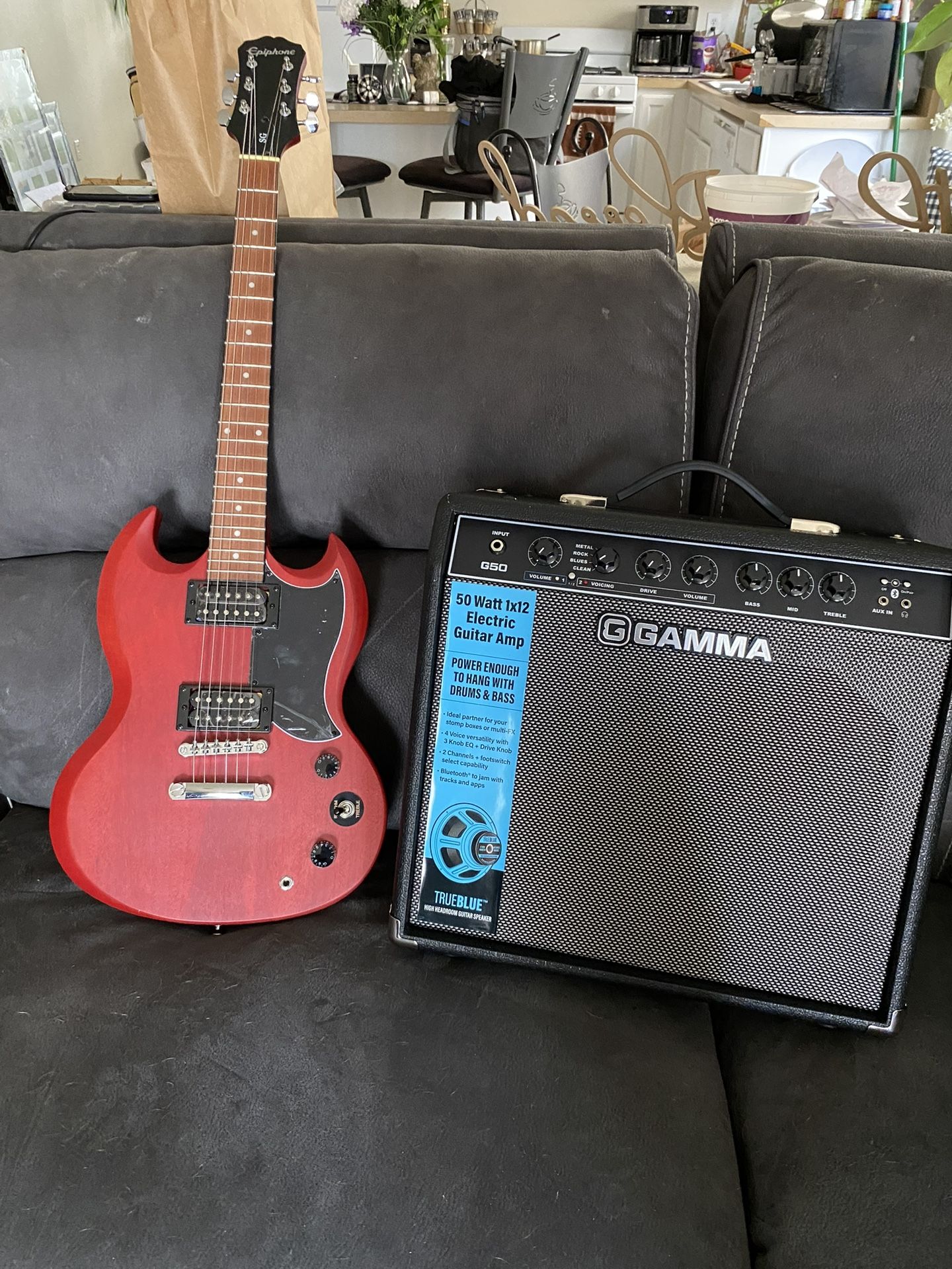Epiphone SG and Amp