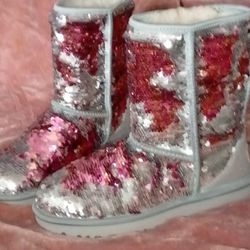 UGG BOOTS SEQUINED
