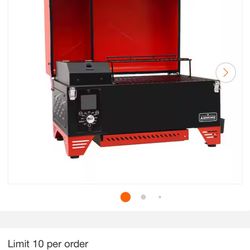 Asmoke350 Wood Pellet Stove With Pellets Included