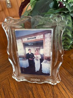 Waterford Crystal Picture Frame Year 2000