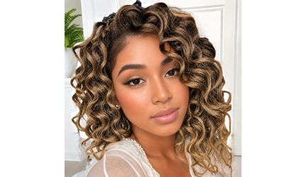 Svolna Ombre Ocean Wave Crochet Hair 9 Inch (7 Packs)
