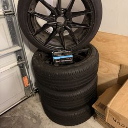 Used black rims