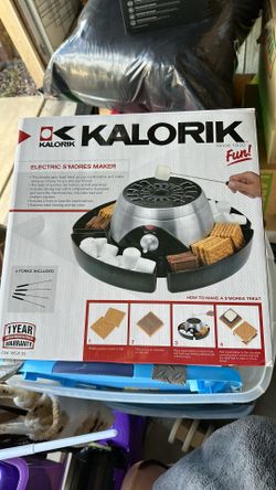 Electric s’mores maker new in box