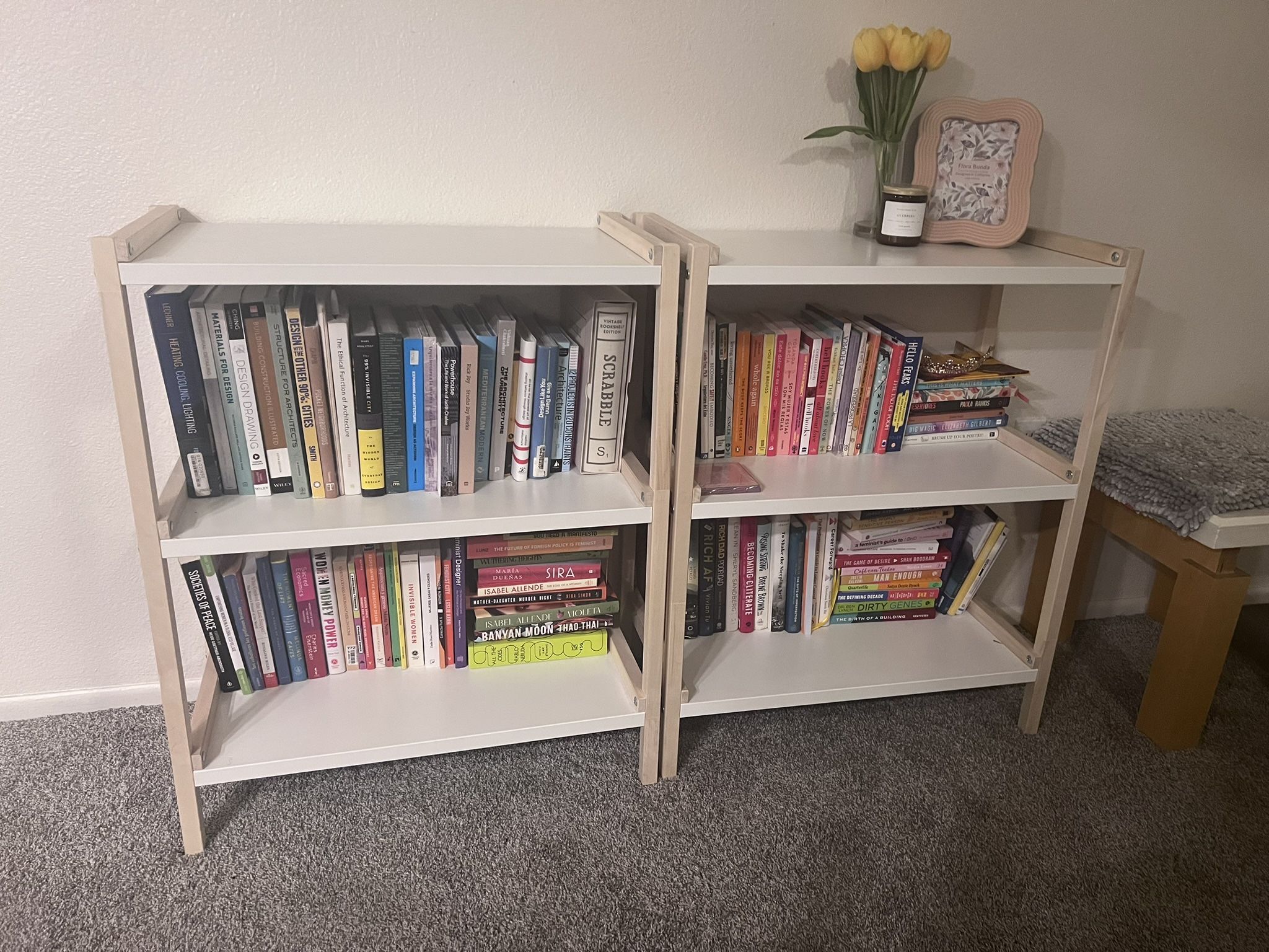 IKEA Bookshelves (pair)
