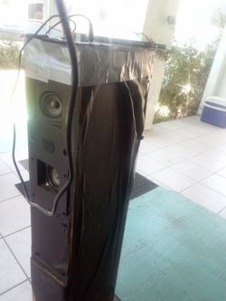 Tall Stand up Speaker Box