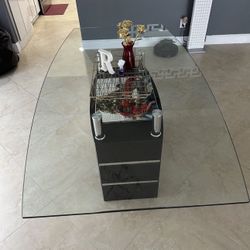 Brown Dining Table For 6 $100