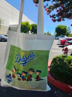 Dodgers X Snoopy Tote bag