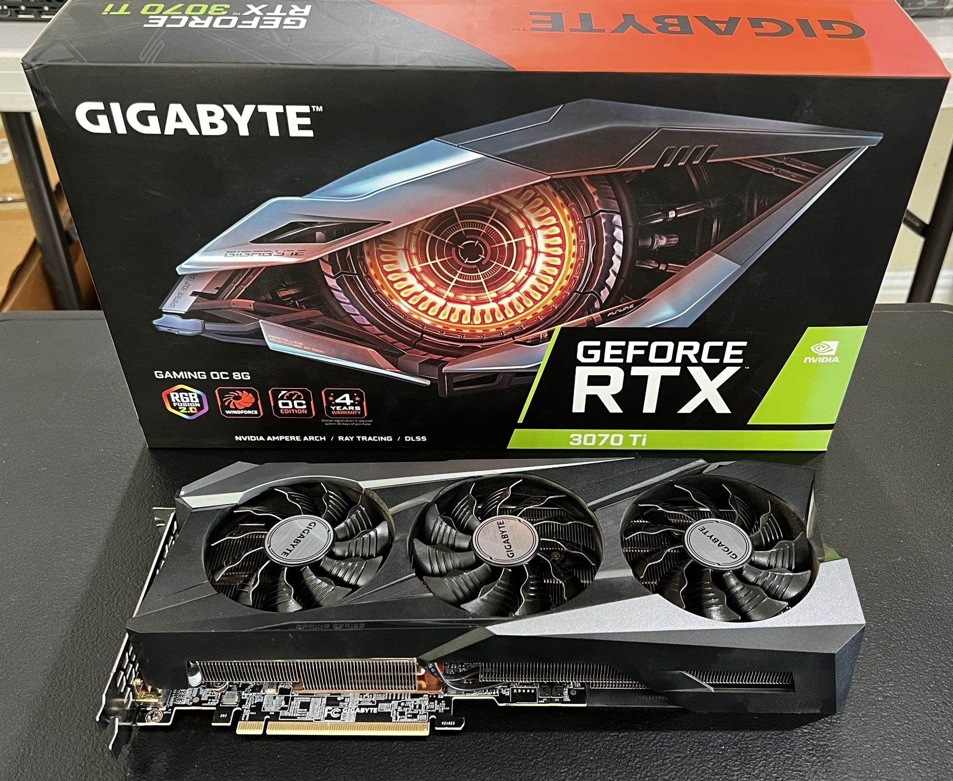 Gigabyte RTX 3070Ti Gaming OC 8GB GPU