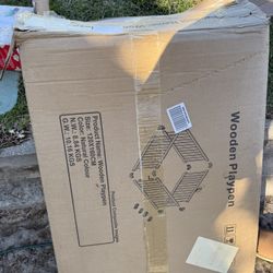 Wooden Baby Play Pen