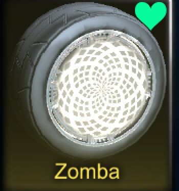 Rocket League Titanium White Zomba Wheels PC