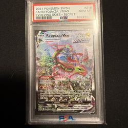 Rayquaza VMAX #218/203 PSA 10 (Alternate Art Secret)