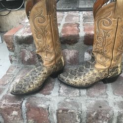 Real Snakeskin Boots
