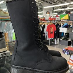 Women’s Dr. Martens 1B99 Faux Fur Lined High Calf Boot