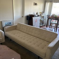 Mid Century Style Sofa & Chair Set 