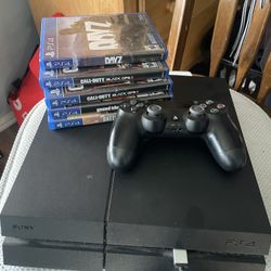 PS4 With Games 