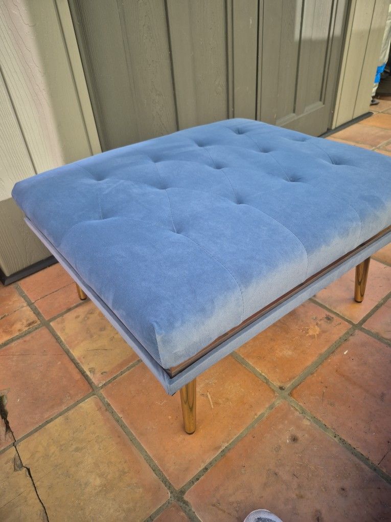 Beautiful Blue Ottoman π