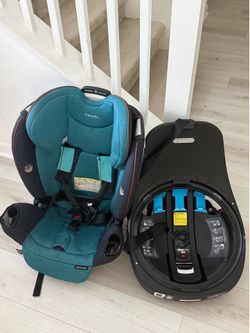 Evenflo Rotating convertible Car seat with seat protector