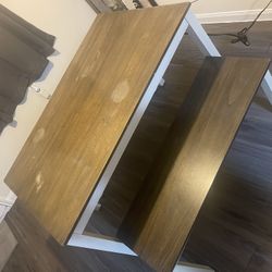 Kitchen Table W/ charging Ports 