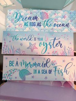 Mermaid bathroom decor