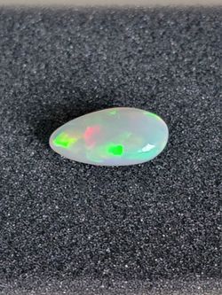 7CT Natural White Ethiopian Opal Loose Cabochon Gemstone