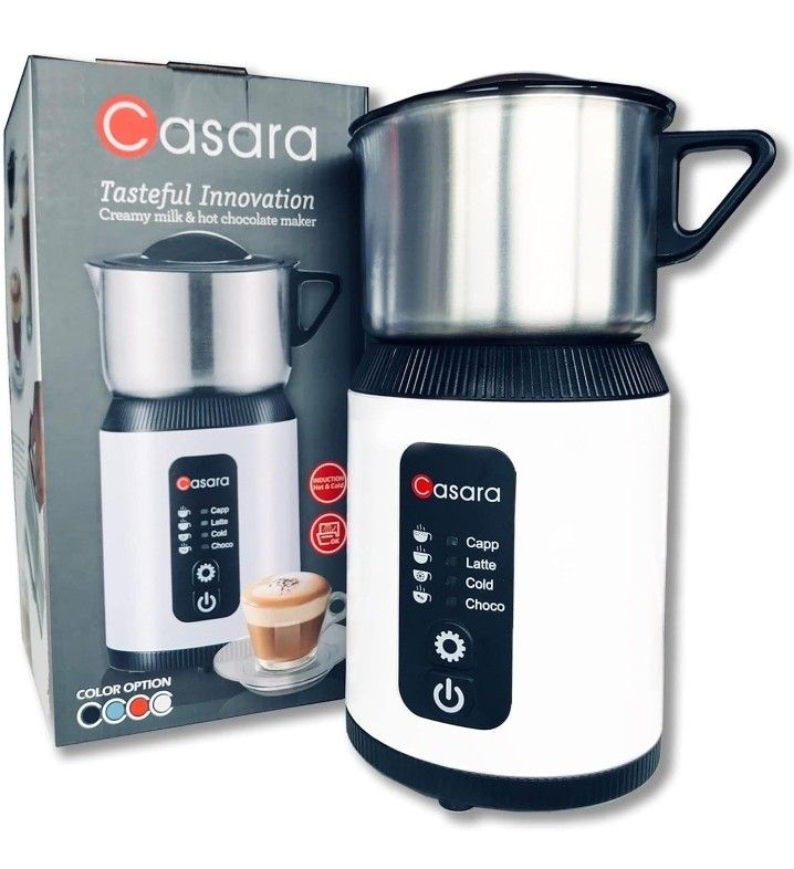 Milk Frother and Steamer Machine, Warm and Cold Milk Foamer