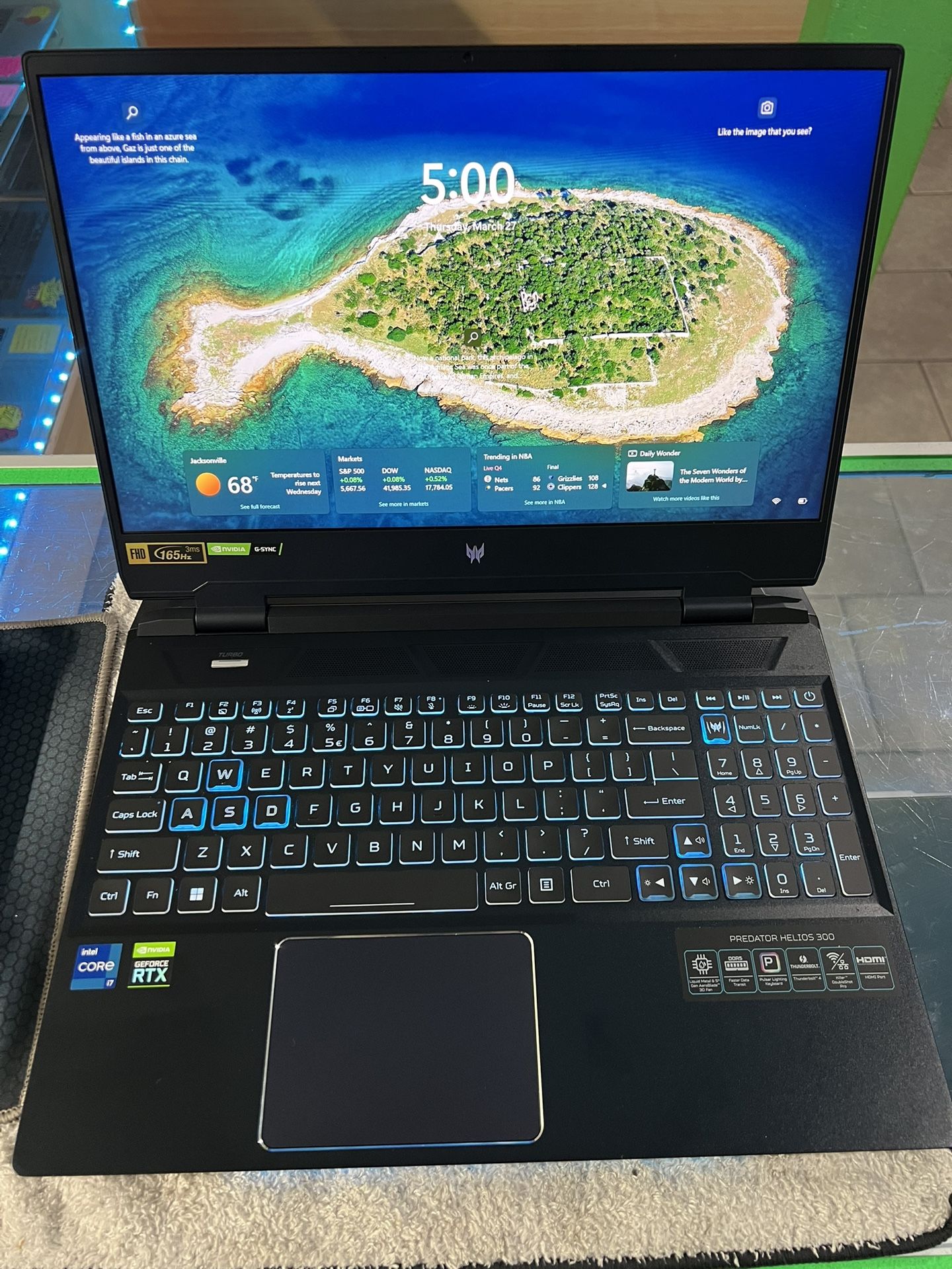 Acer Predator Helios 300 15 FHD 165Hz i7 12700H Nvidia GeForce RTX