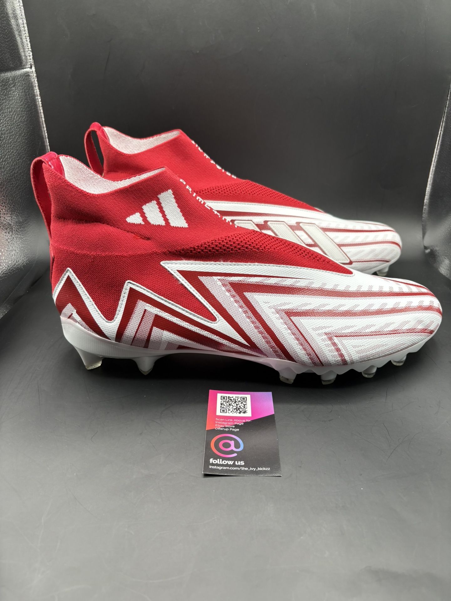 New Adidas Freak Ultra - Inline Football Cleats Mens Size 15 Red White
