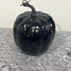 Ashland Black Mosaic Pumpkin Tabletop Décor