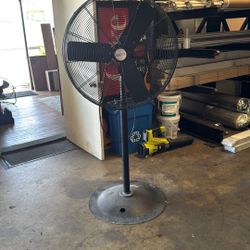 Stand Up Commercial Fan