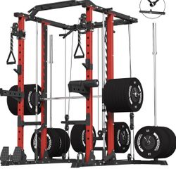 Multifunction Power Tower+Smith Machine Combo