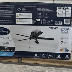 Harbor breeze Fairbanks flushed mount fan