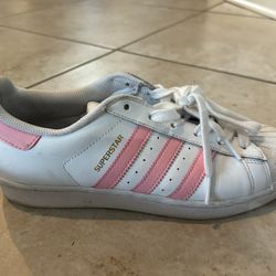 Adidas Superstar Pink/white Sneakers