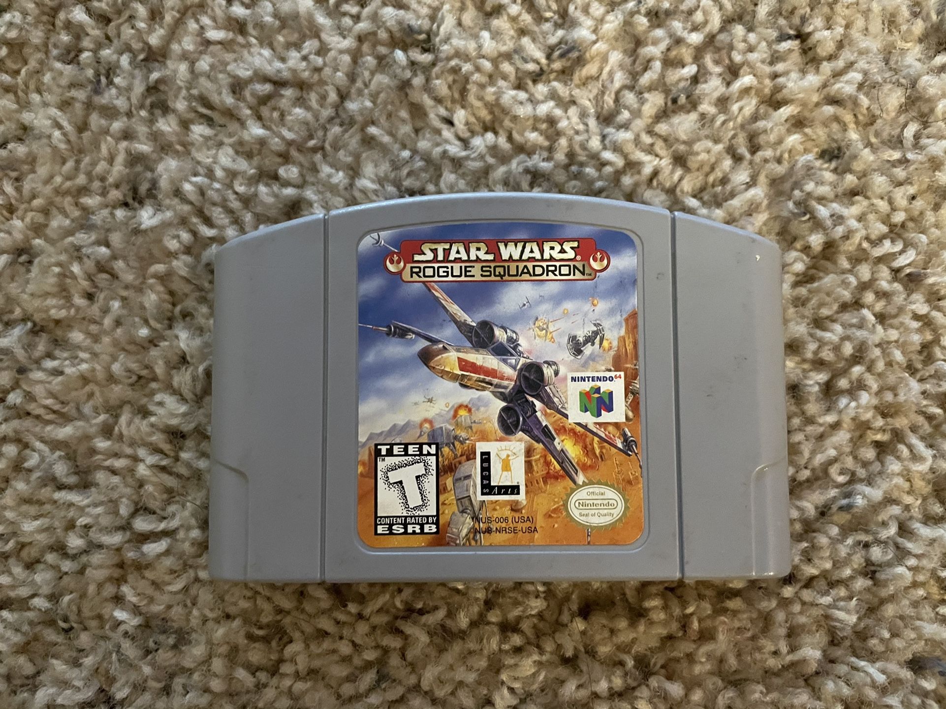 Star Wars Rogue Squadron For Nintendo 64 N64