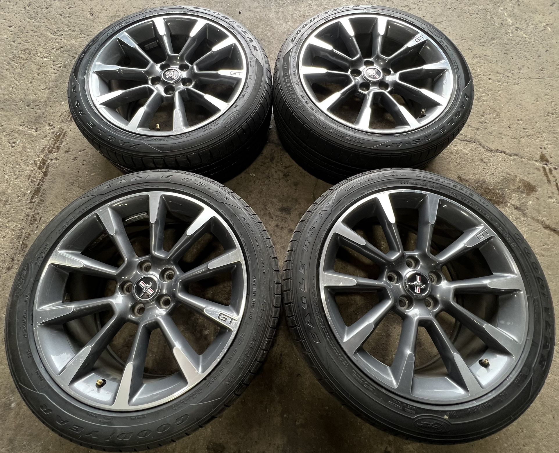 19” Ford Mustang GT Sport Crown Victoria Marquis Factory OEM Wheels Rims Tires 19 inch