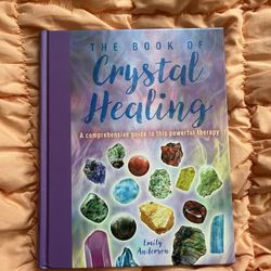 Th Book Of Crystal Healing Hardcover Book
